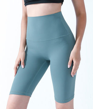 High-Waist Hip-Lifting Sports Shorts Training Fitness Exercise Five-Point Pants