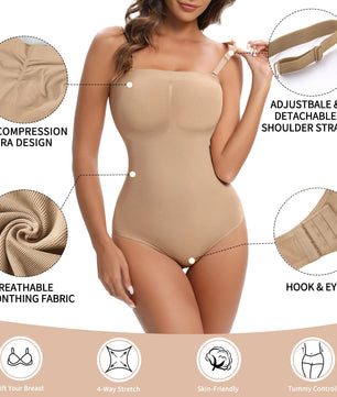 Sling Nipped-waist New Seamless One-piece Corset