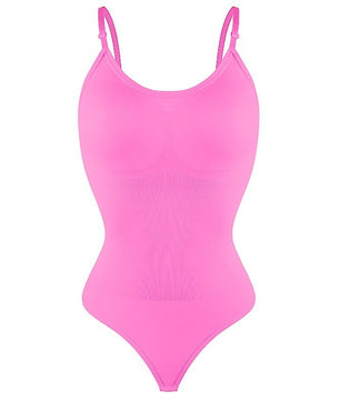 Belly Contracting Hip Raise Skinny Body Shaping Triangle Jumpsuit T-back