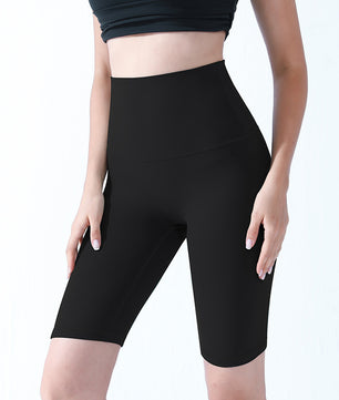 Leggings Women's Tight-fitting Yoga Clothes Barbie Riding Sports Five-point Pants