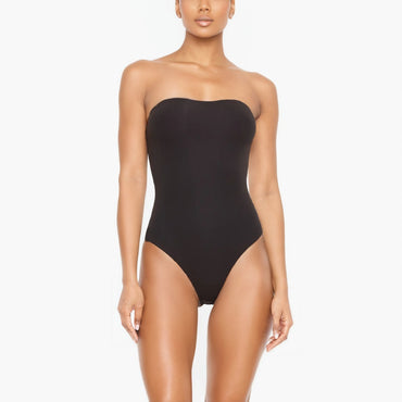 Belly Contracting Hip Raise Skinny Body Shaping Triangle Jumpsuit T-back