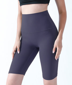 Leggings Women's Tight-fitting Yoga Clothes Barbie Riding Sports Five-point Pants