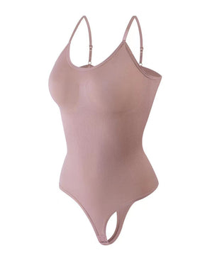 Belly Contracting Hip Raise Skinny Body Shaping Triangle Jumpsuit T-back