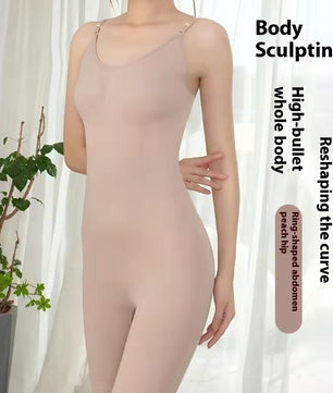 One-piece Corset Full Body Belly Contracting And Hip Lifting Postpartum Corset