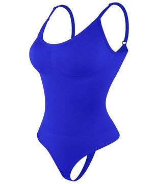 Belly Contracting Hip Raise Skinny Body Shaping Triangle Jumpsuit T-back