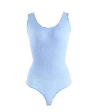 Plus Size Seamless One-piece Corset Women's T-shaped Belly Pants