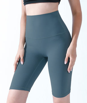 Leggings Women's Tight-fitting Yoga Clothes Barbie Riding Sports Five-point Pants