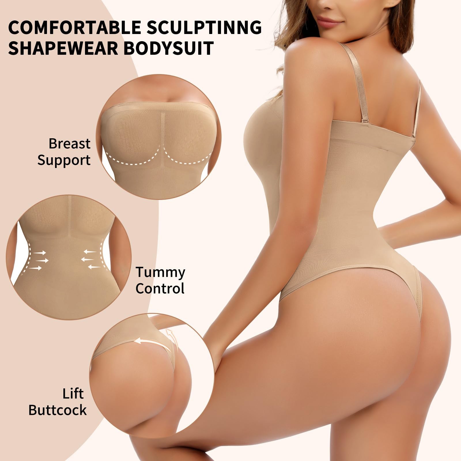 Sling Nipped-waist New Seamless One-piece Corset