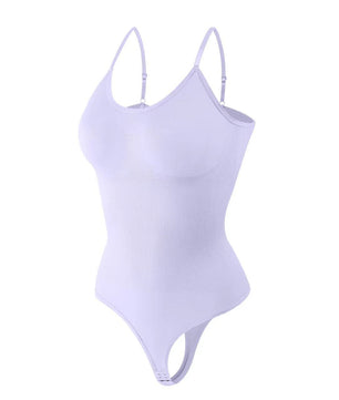 Belly Contracting Hip Raise Skinny Body Shaping Triangle Jumpsuit T-back