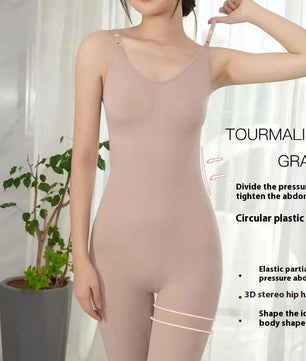One-piece Corset Full Body Belly Contracting And Hip Lifting Postpartum Corset