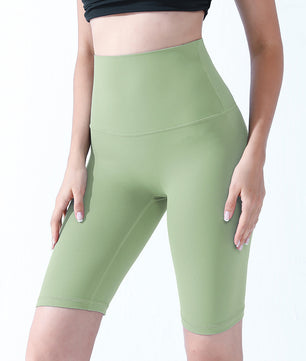 Leggings Women's Tight-fitting Yoga Clothes Barbie Riding Sports Five-point Pants